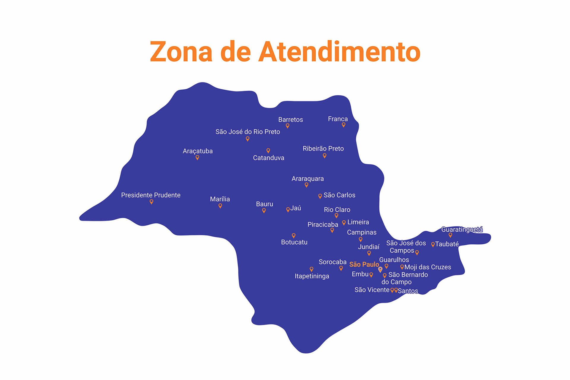 zona de atendimento